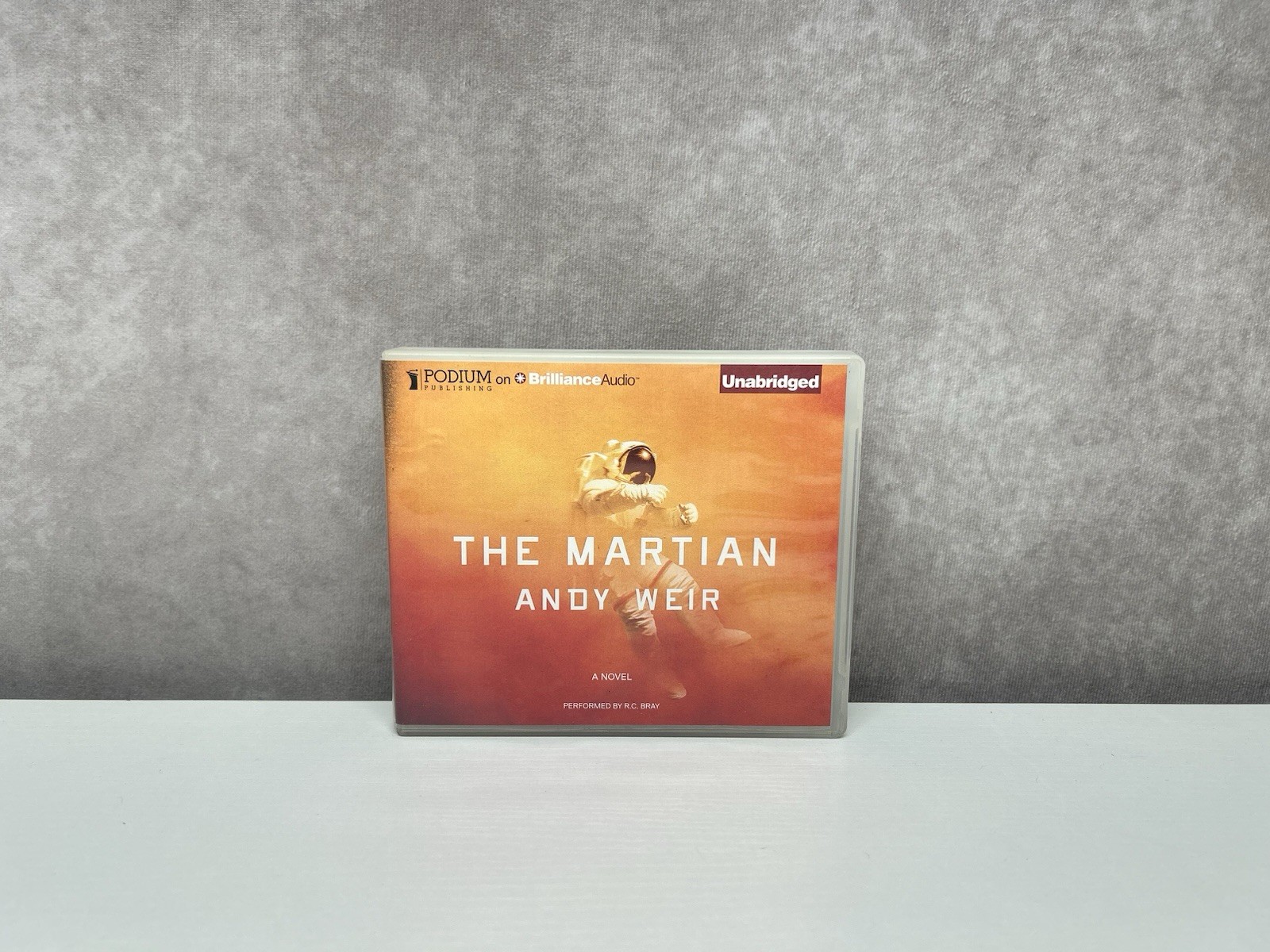 The Martian Unabridged Audiobook Audio CD by Andy Weir Sci-Fi Bestseller