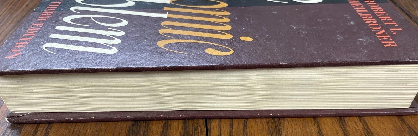The Economic Problem, Robert L. Heilbroner, Hardback, Text Book 3rd Ed 1972