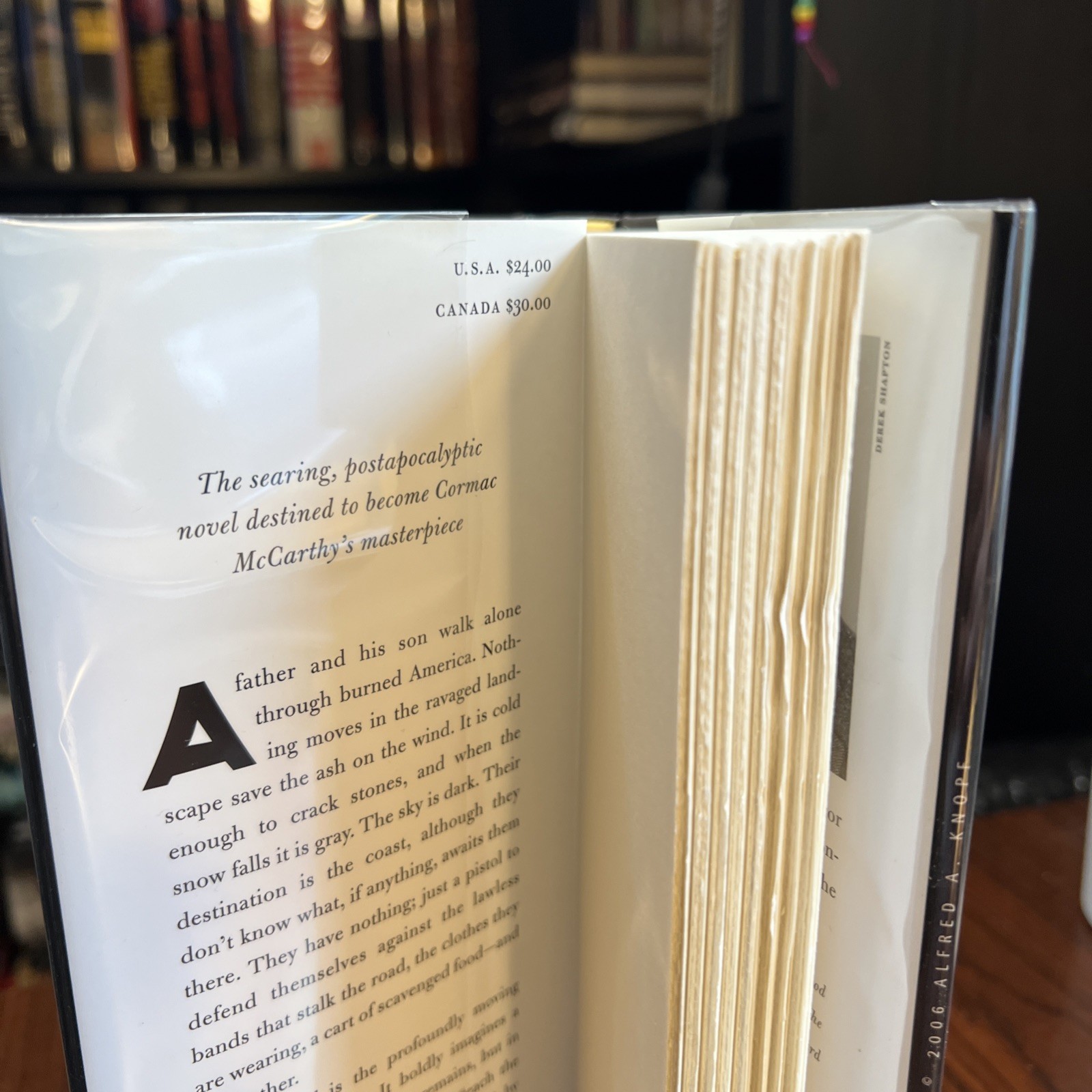 The Road, Cormac McCarthy, First Edition Ninth Print 1st/6th Hardcover