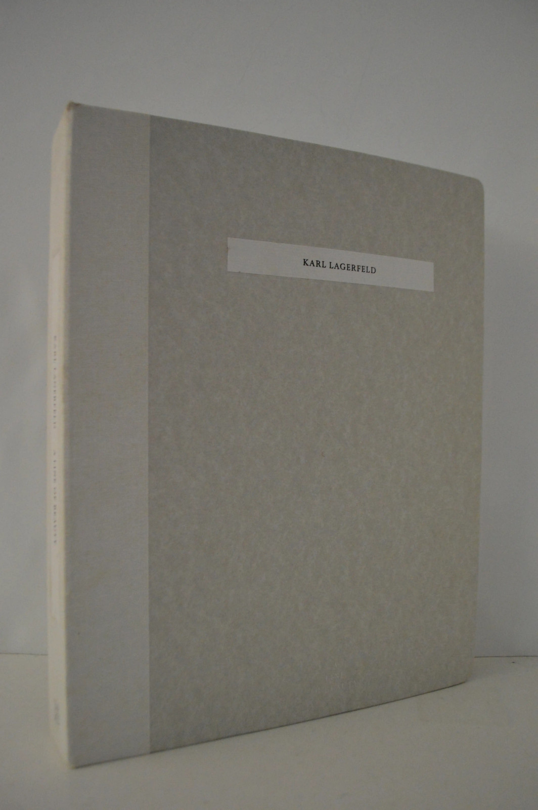 Karl Lagerfeld A Line of Beauty Andrew Bolton HC