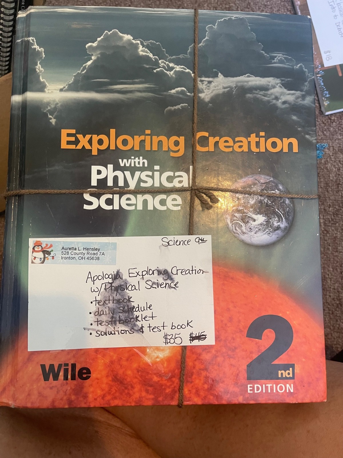 Apologia Exploring Creation with Physical Science Textbook Homeschool Curriculum
