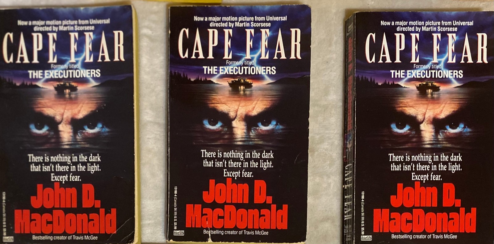 Cape Fear (Original title: The Executioners ) John D. MacDonald VERY GOOD PB #3