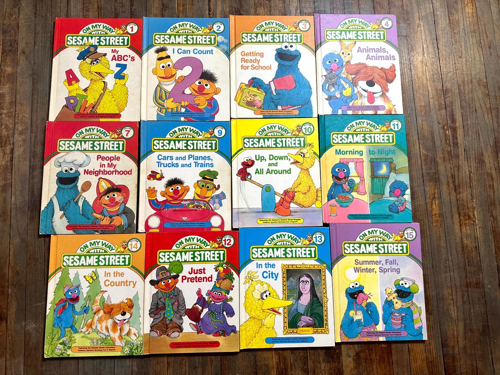 Vintage On My Way Jim Henson’s Sesame Street Muppets Funk And Wagnalls Books