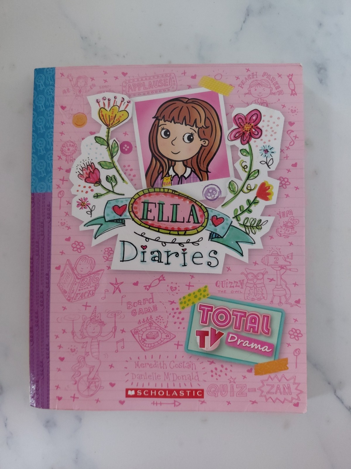 Total TV Drama (Ella Diaries #12) by Meredith Costain [Paperback, 144 pages]