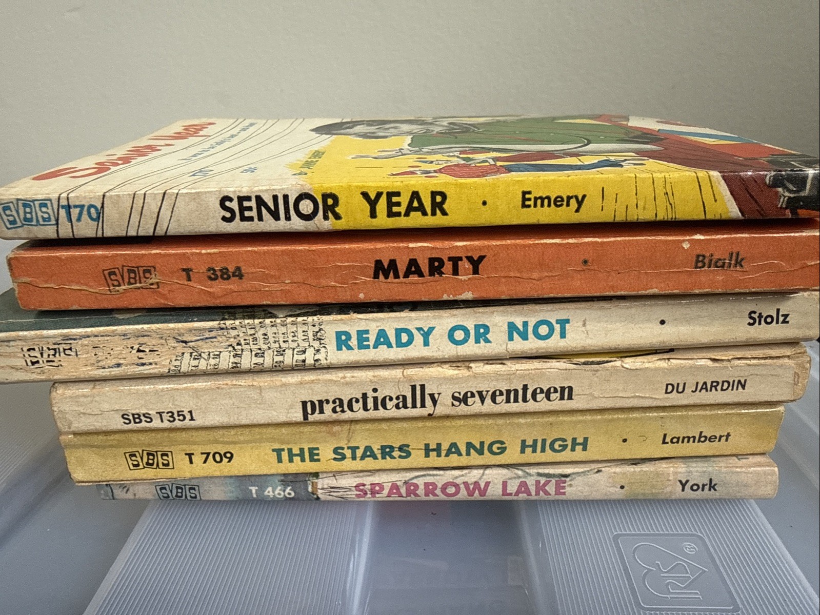 Vintage Teen Romance Paperback Lot – 1950s/60s YA Girls Fiction – 6 Books