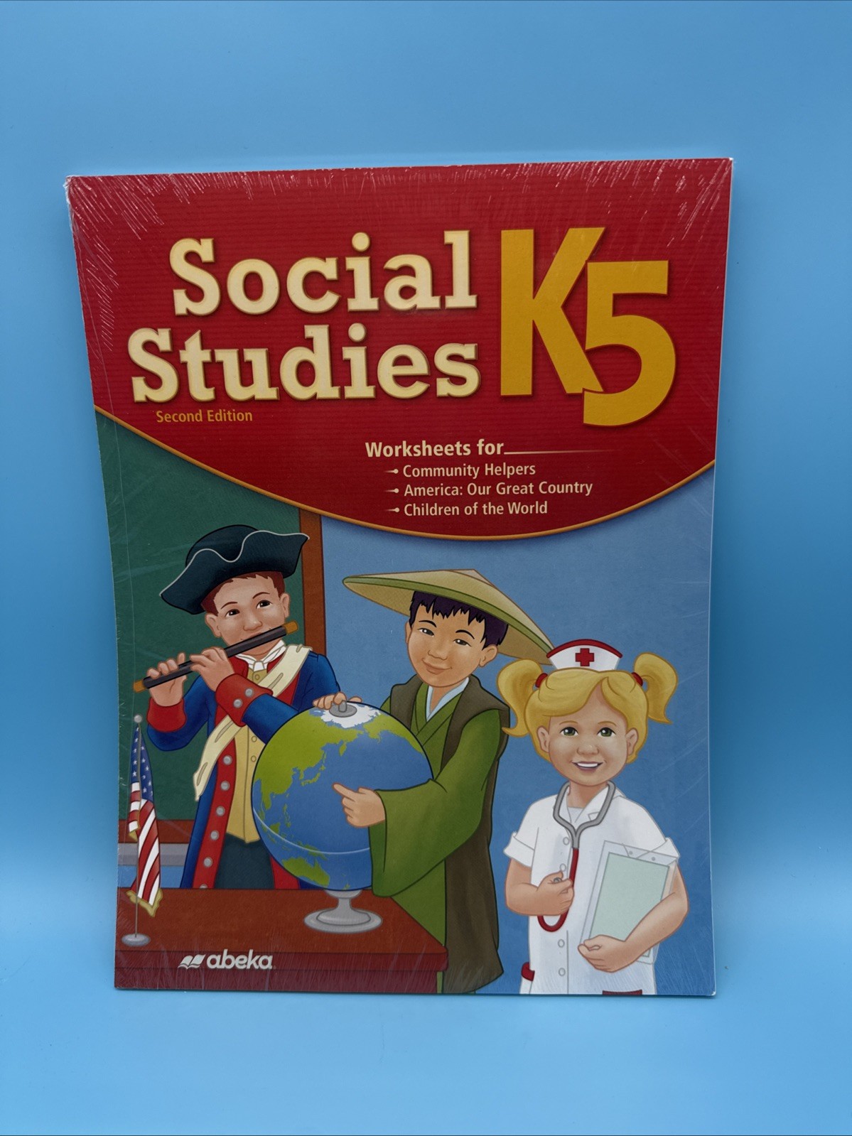 Abeka Social Studies K5 (2nd Edition) Student Unbound Kindergarten History NEW