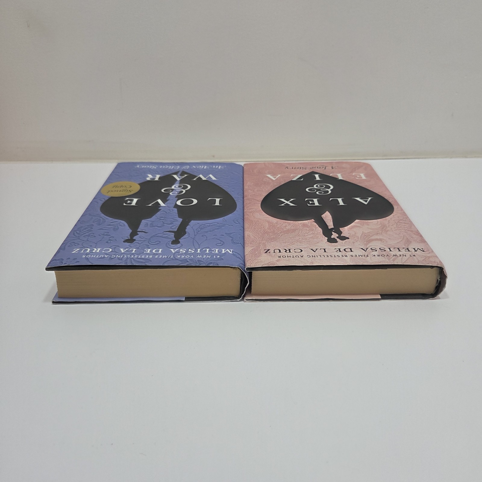 The Alex and Eliza Set Of Two by Melissa de la Cruz Hardcover (One Signed)
