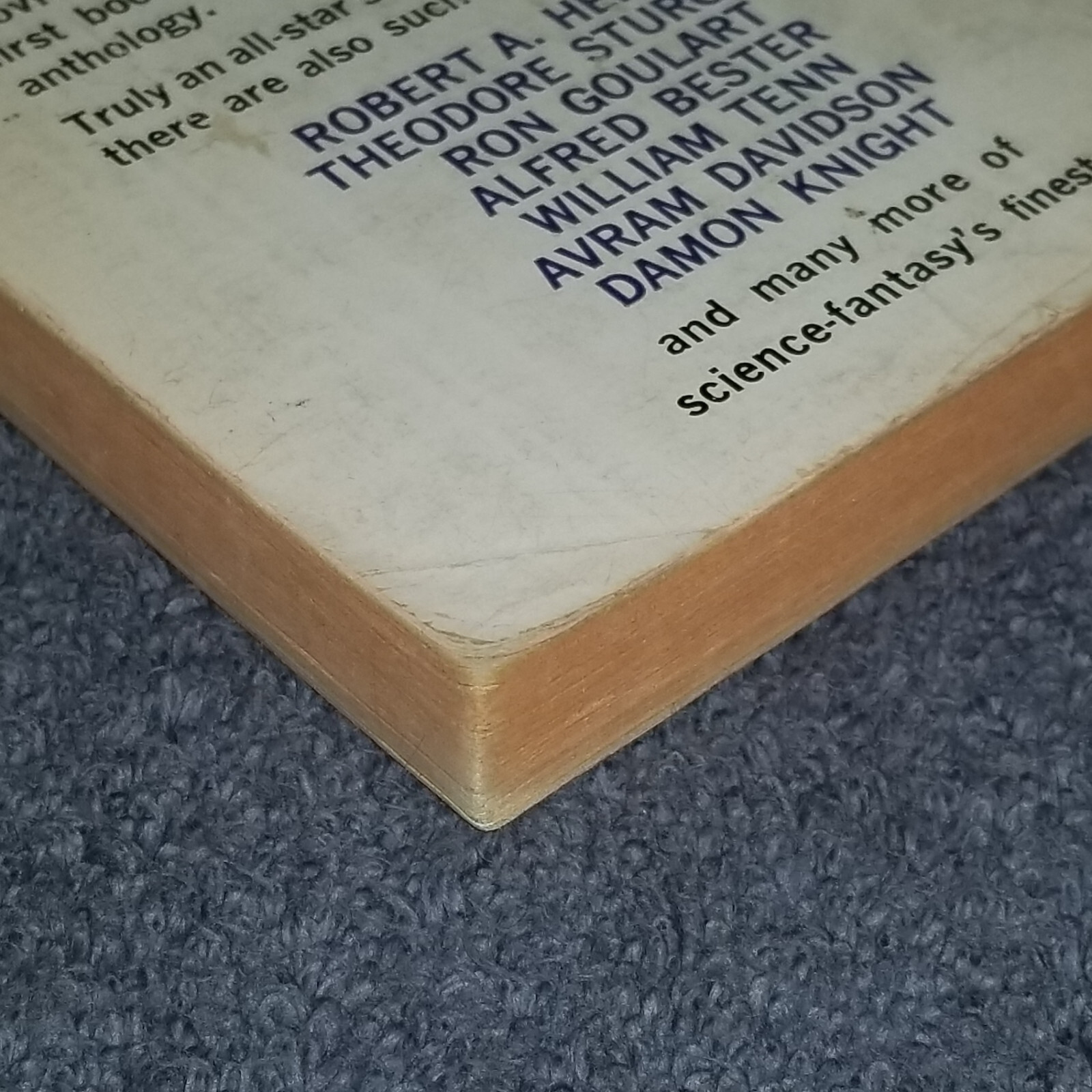 Flowers for Algernon Daniel Keyes Heinlein Tevis Bester etc 1959 Ace FREE SHIPPN