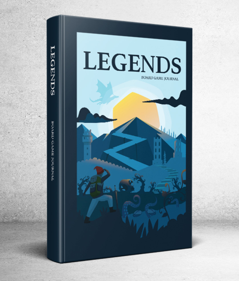 Legends Board Game Journal – Family Night Track Your Game Plays, Keepsake
