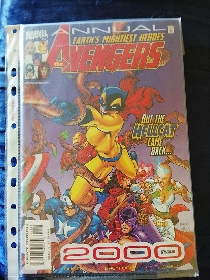 MARVEL COMIC THE AVENGERS ANNUAL 2000