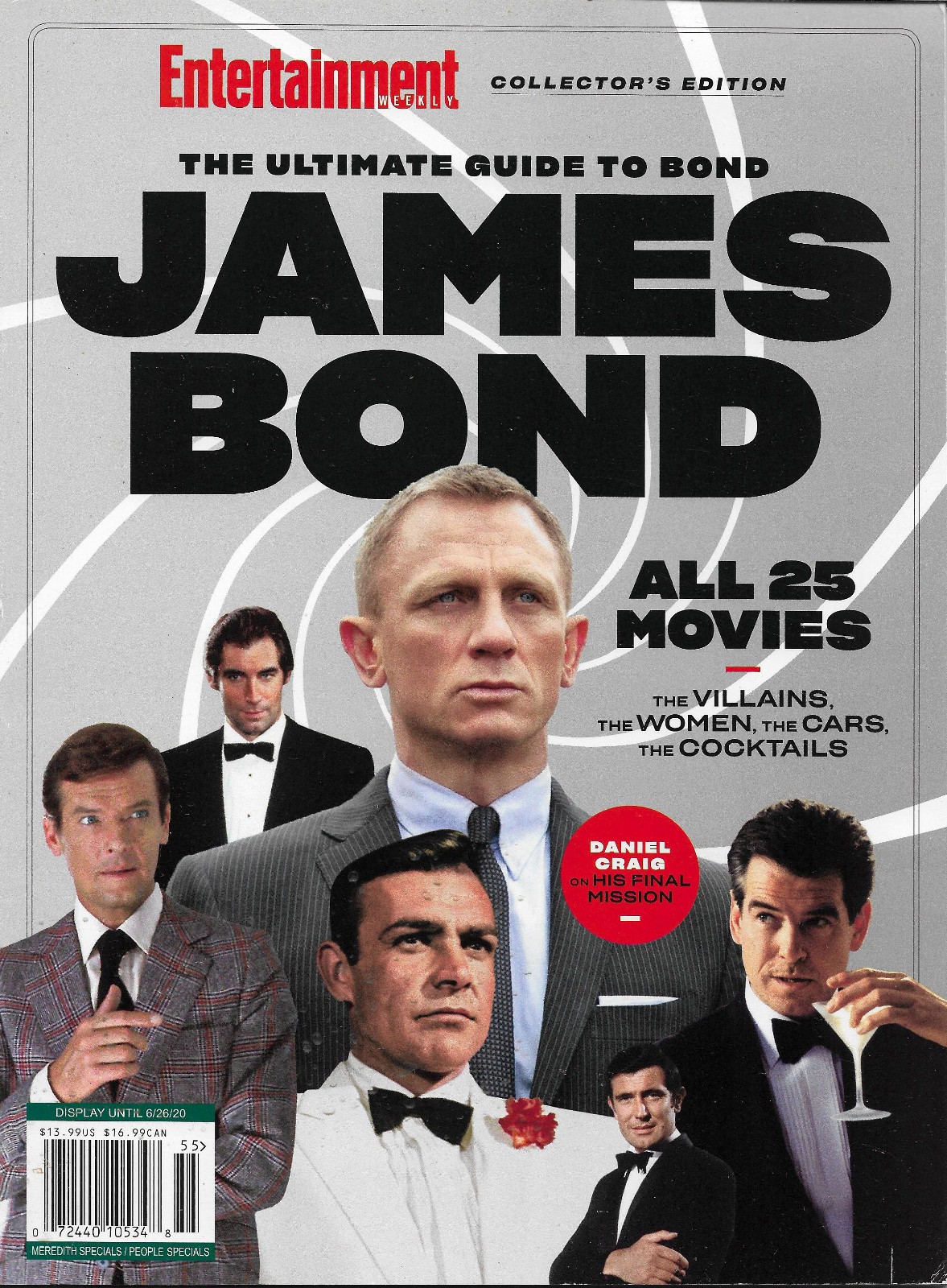 Entertainment Weekly Ultimate Guide to James Bond 2020 Collector’s Edition 007