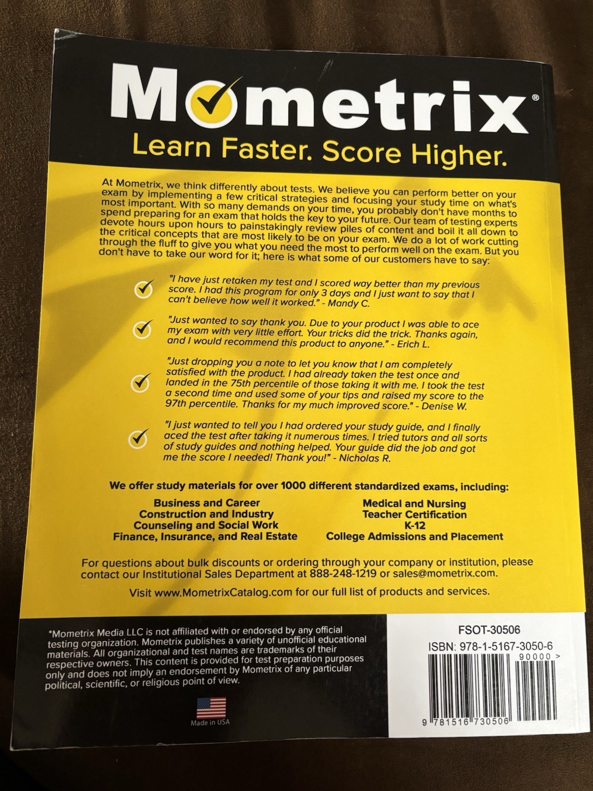 Mometrix FSOT Study Guide 2026-2027 7th Edition Test Prep English Book