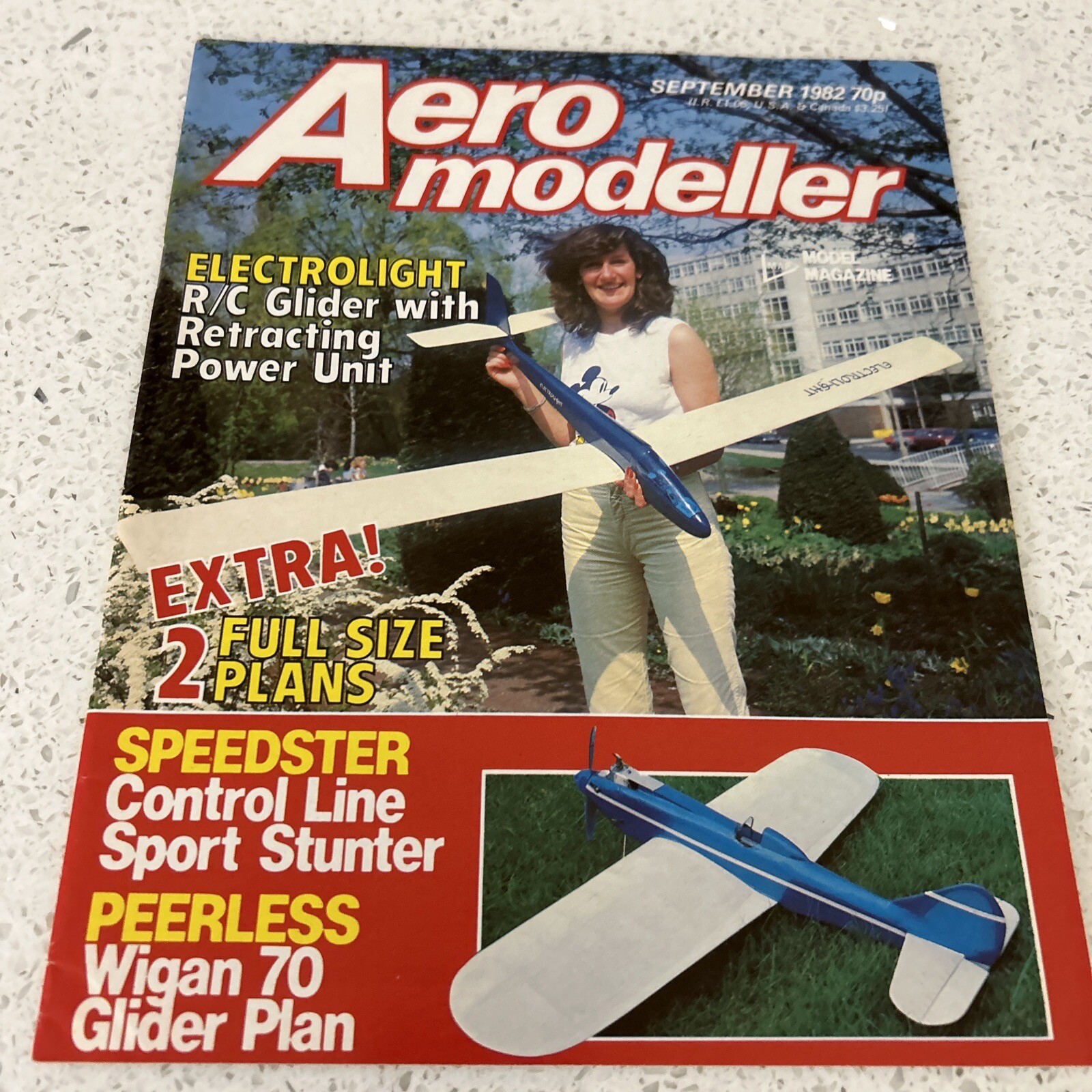 Vintage Aero Modeller Magazine~ September 1982