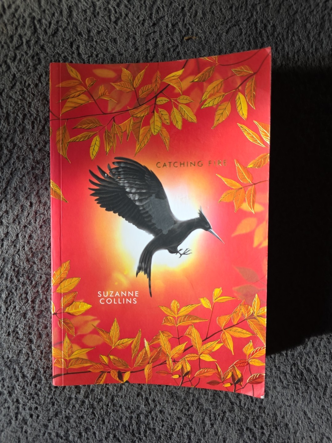 The Hunger Games Catching Fire-Deluxe Version by Suzanne Collins Paperback
