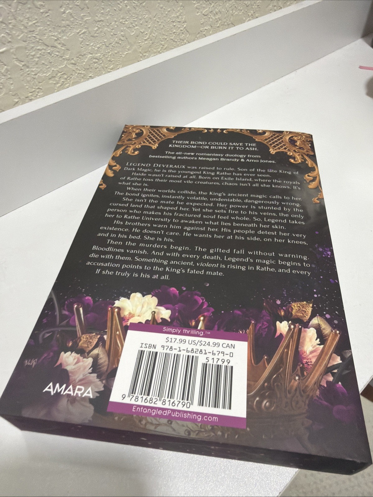 Mate of a Royal by Meagan Brandy and Amo Jones (2026, Trade Paperback)