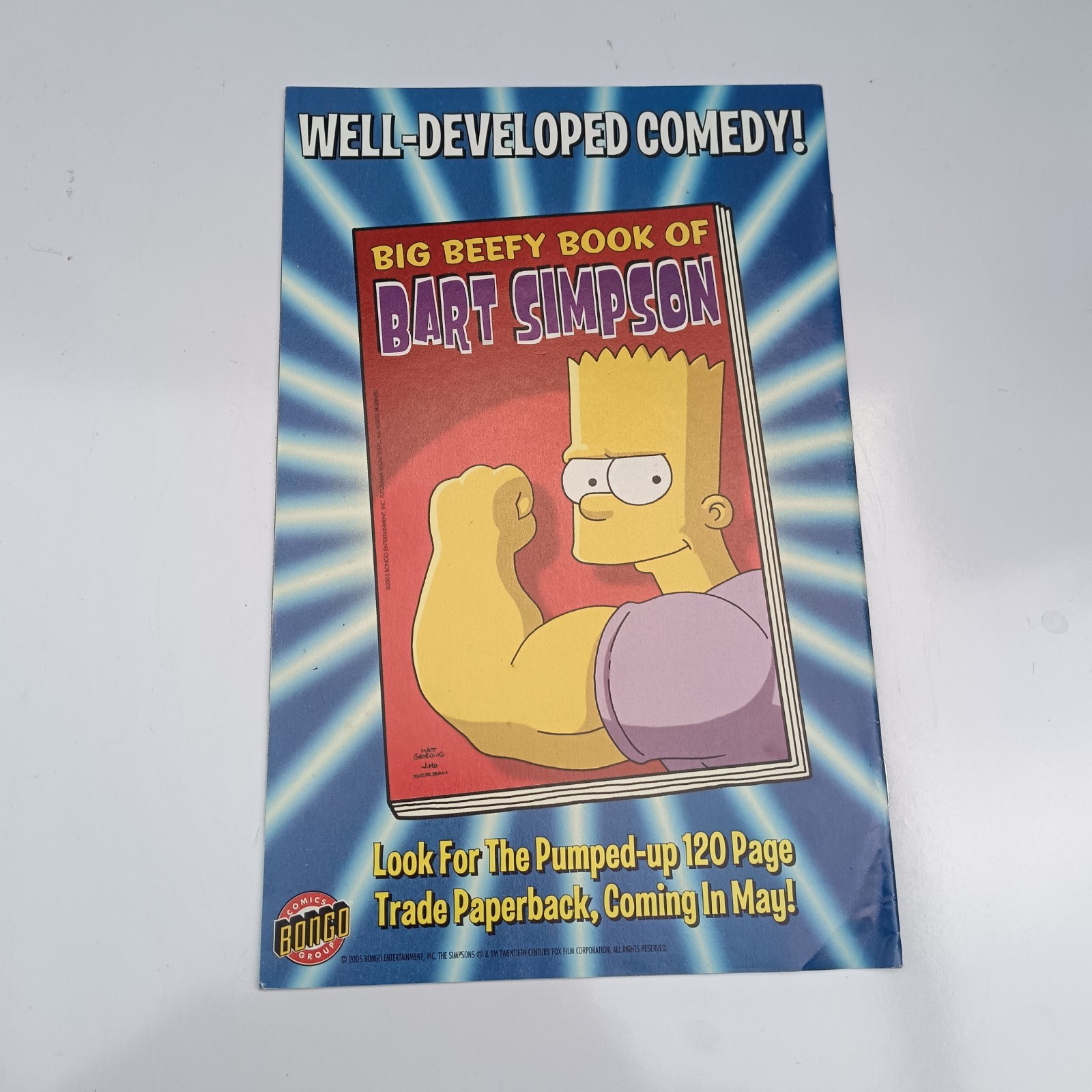Simpsons Comics Bundle x2 Issues #104 & #106 Bongo Comics Direct Edition