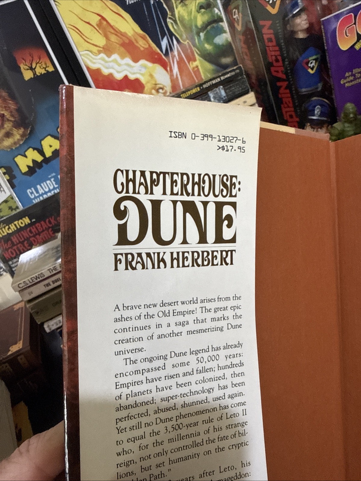 Chapterhouse Dune by Frank Herbert 1st Edition First Printing HC DJ FINE