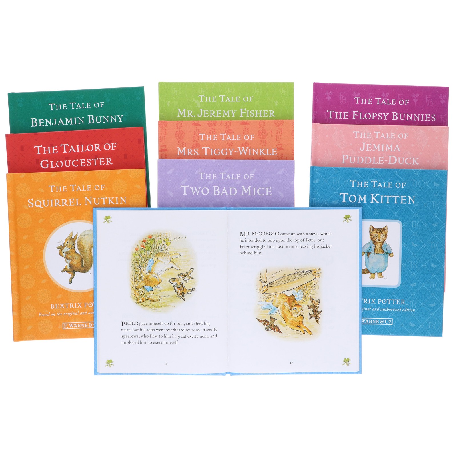 Peter Rabbit Library by Beatrix Potter (Hardcover)