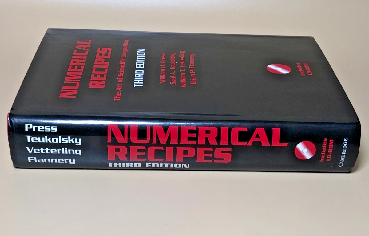 Numerical Recipes Art Scientific Computing 3rd Ed Includes CD-ROM Hardback