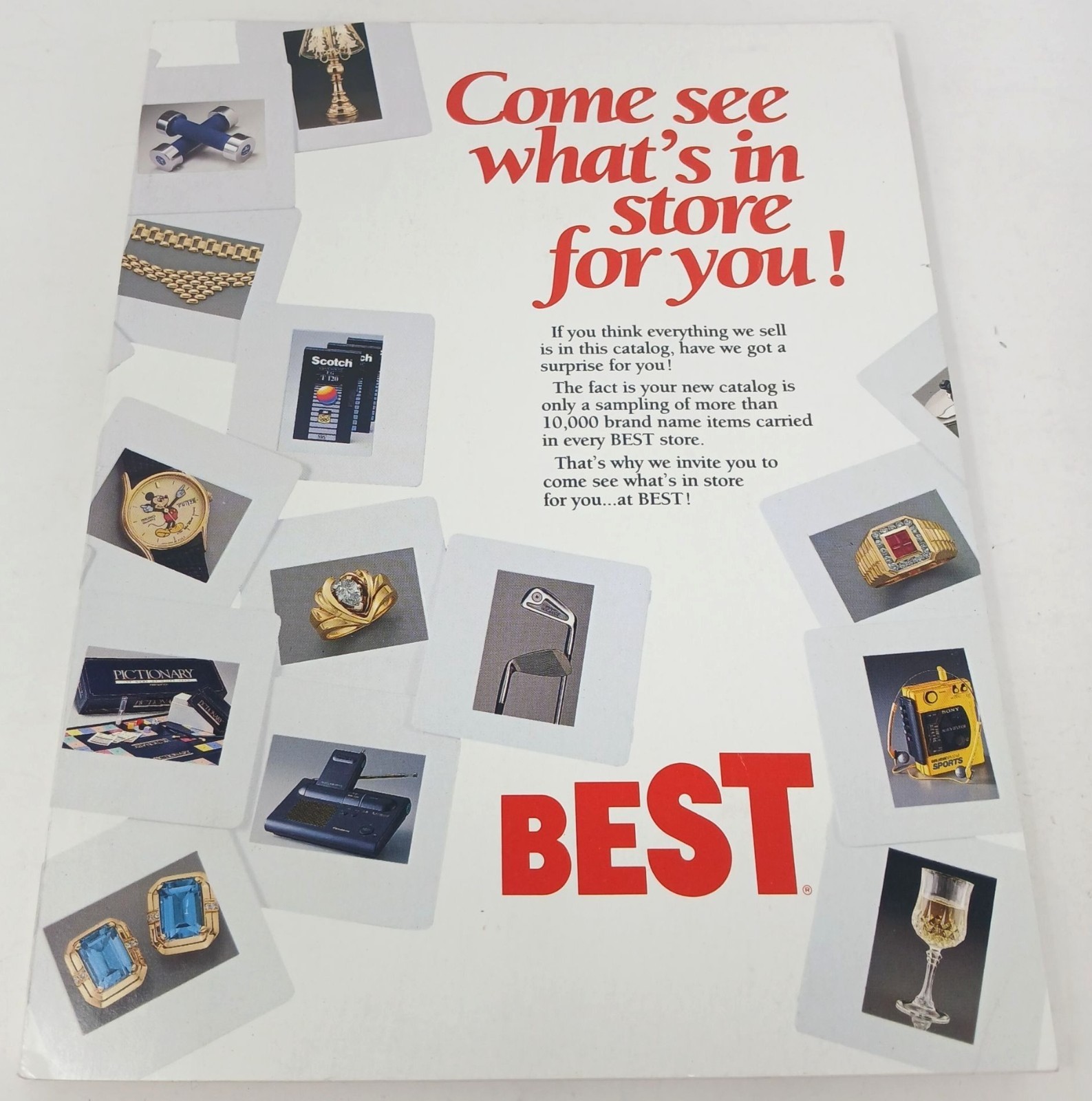 VTG 1988 / 89 BEST General Merchandise Catalog Watches Electronics Toys #S6