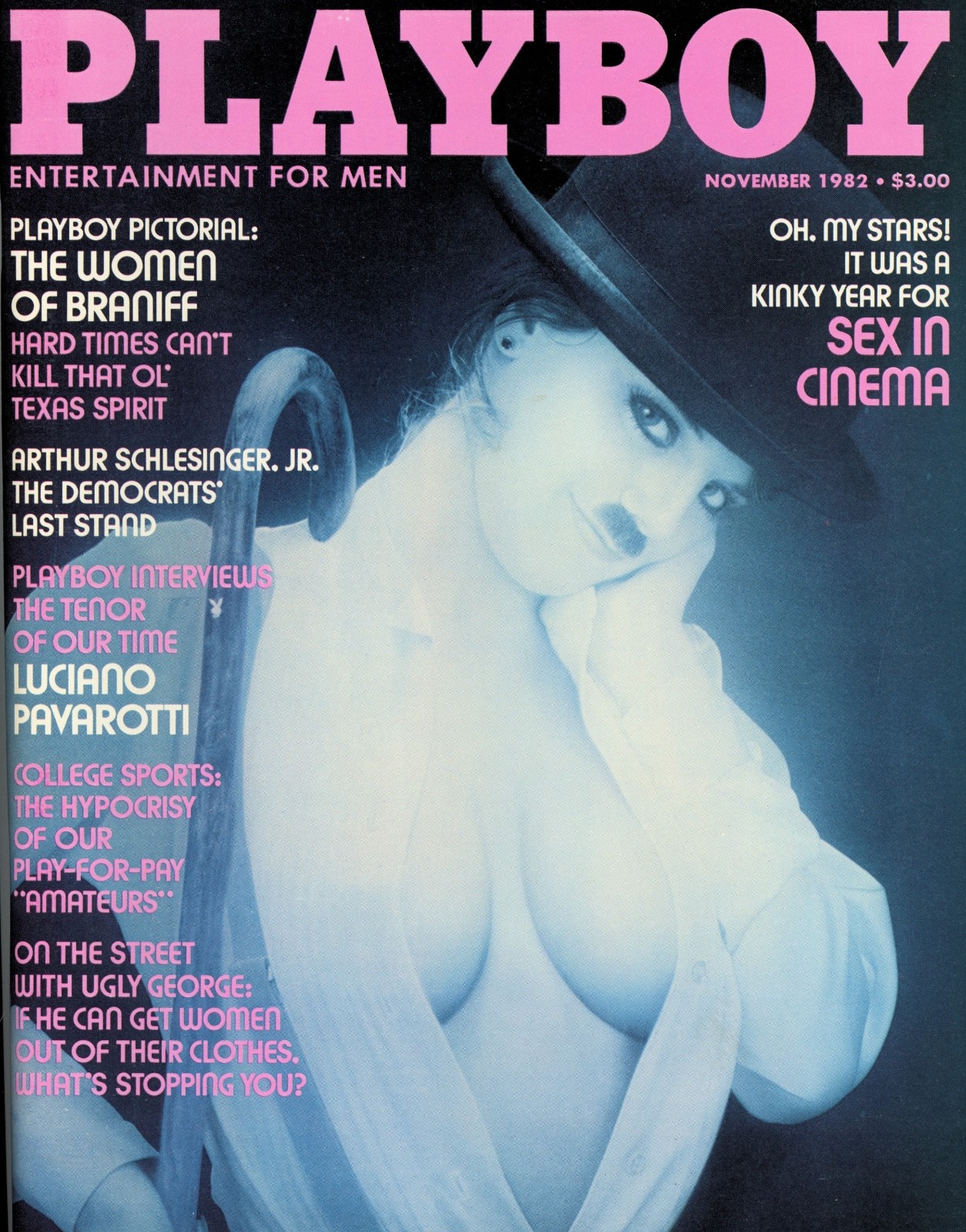 PLAYBOY NOVEMBER 1982 Lorraine Michaels Marlene Janssen Frank & Moon Unit Zappa