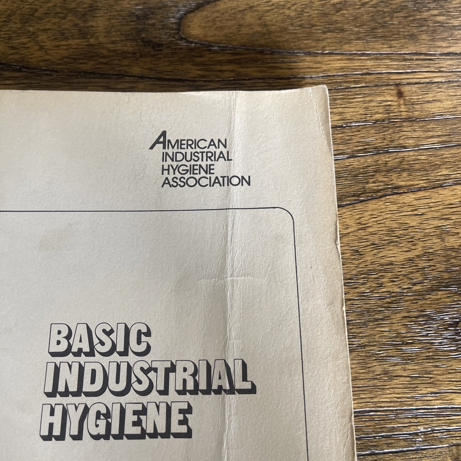 Basic Industrial Hygiene Training Manual Richard Brief SIGNED 1975 Vtg