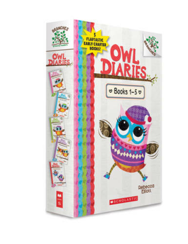 Owl Diaries, Books 1-5: A Branches Box Set – Paperback – GOOD