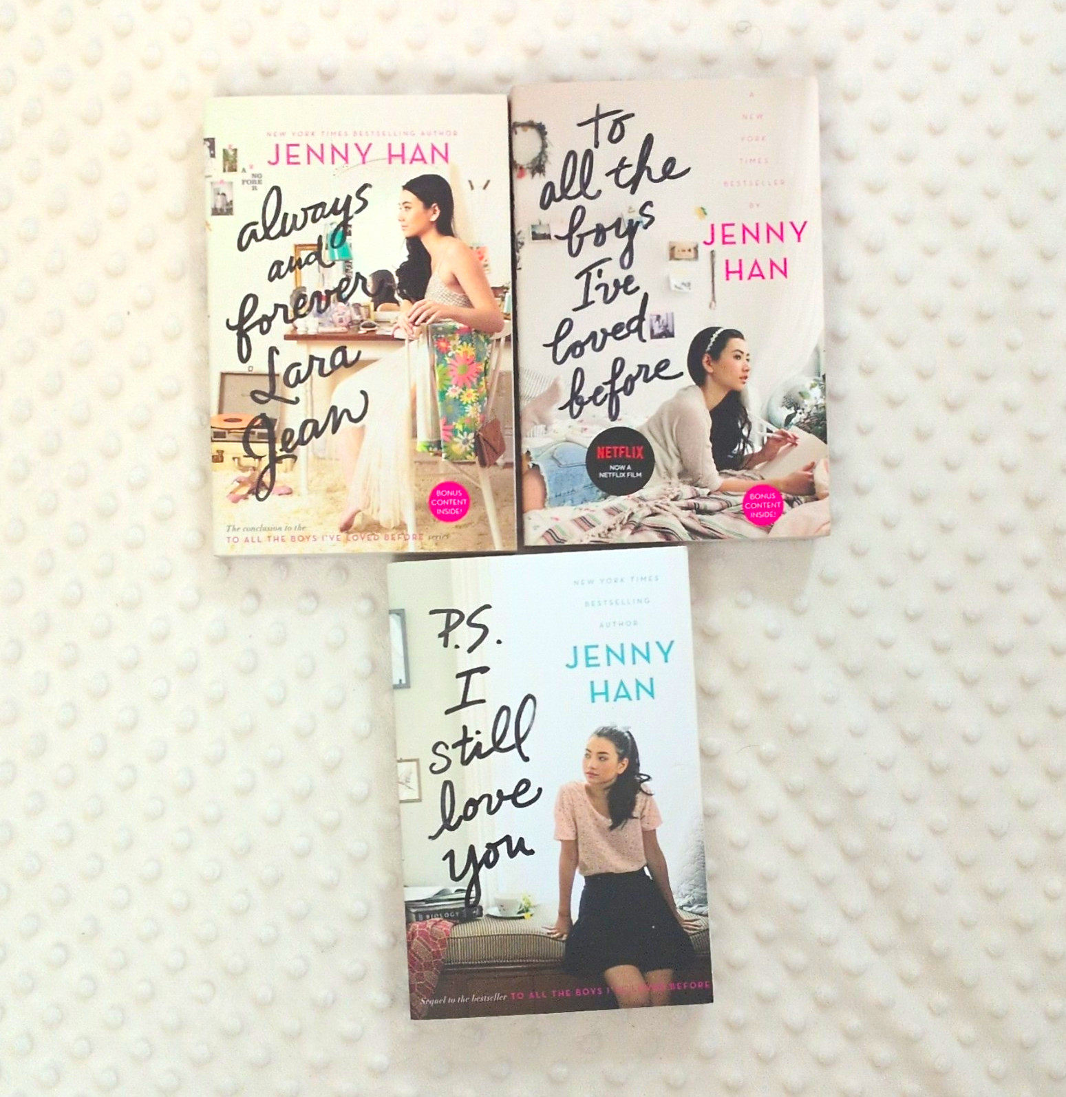 Jenny Han To All the Boys I’ve Loved Before Series Paperback Lot of 3