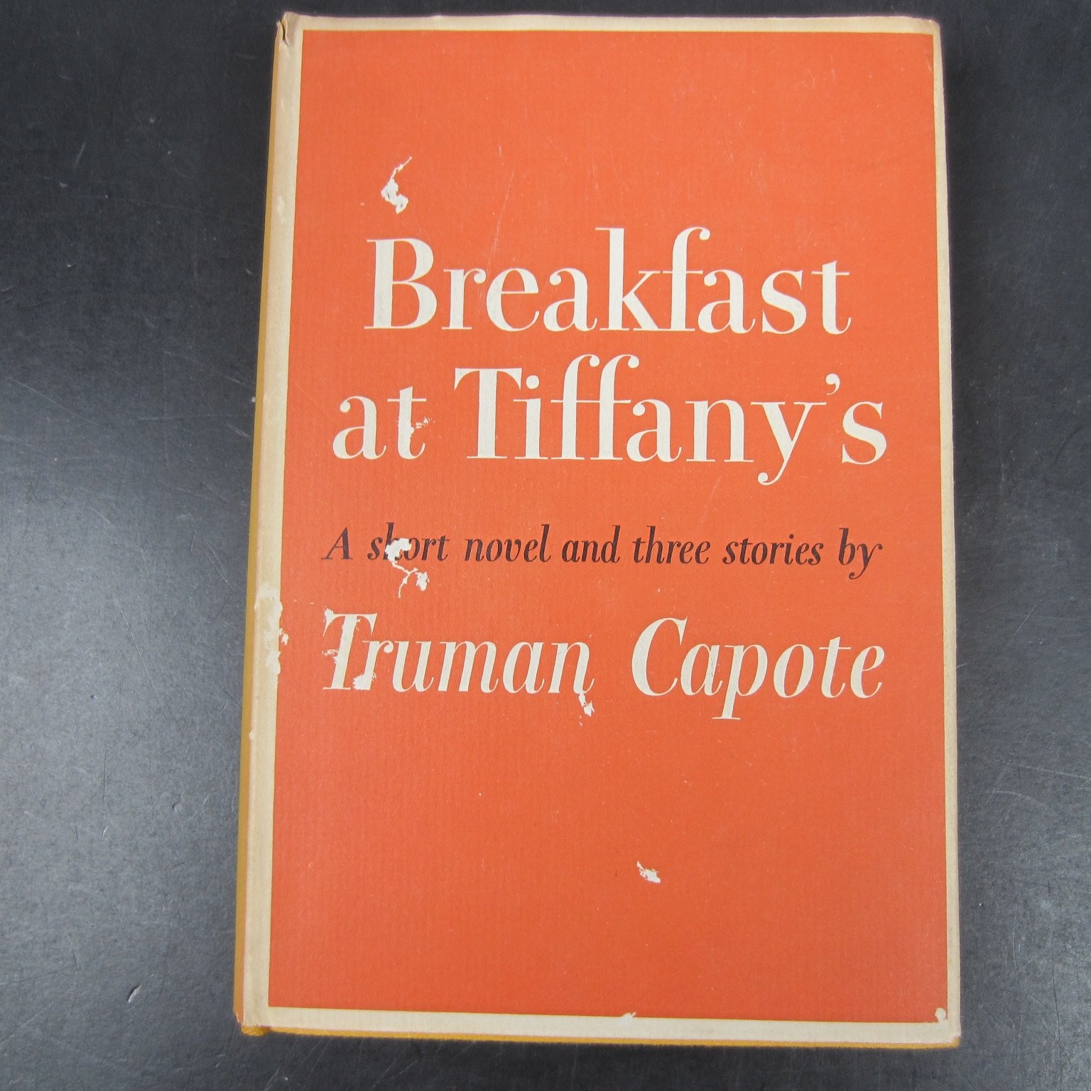Breakfast at Tiffany’s Truman Capote 1958 First Edition 5th Print Random House
