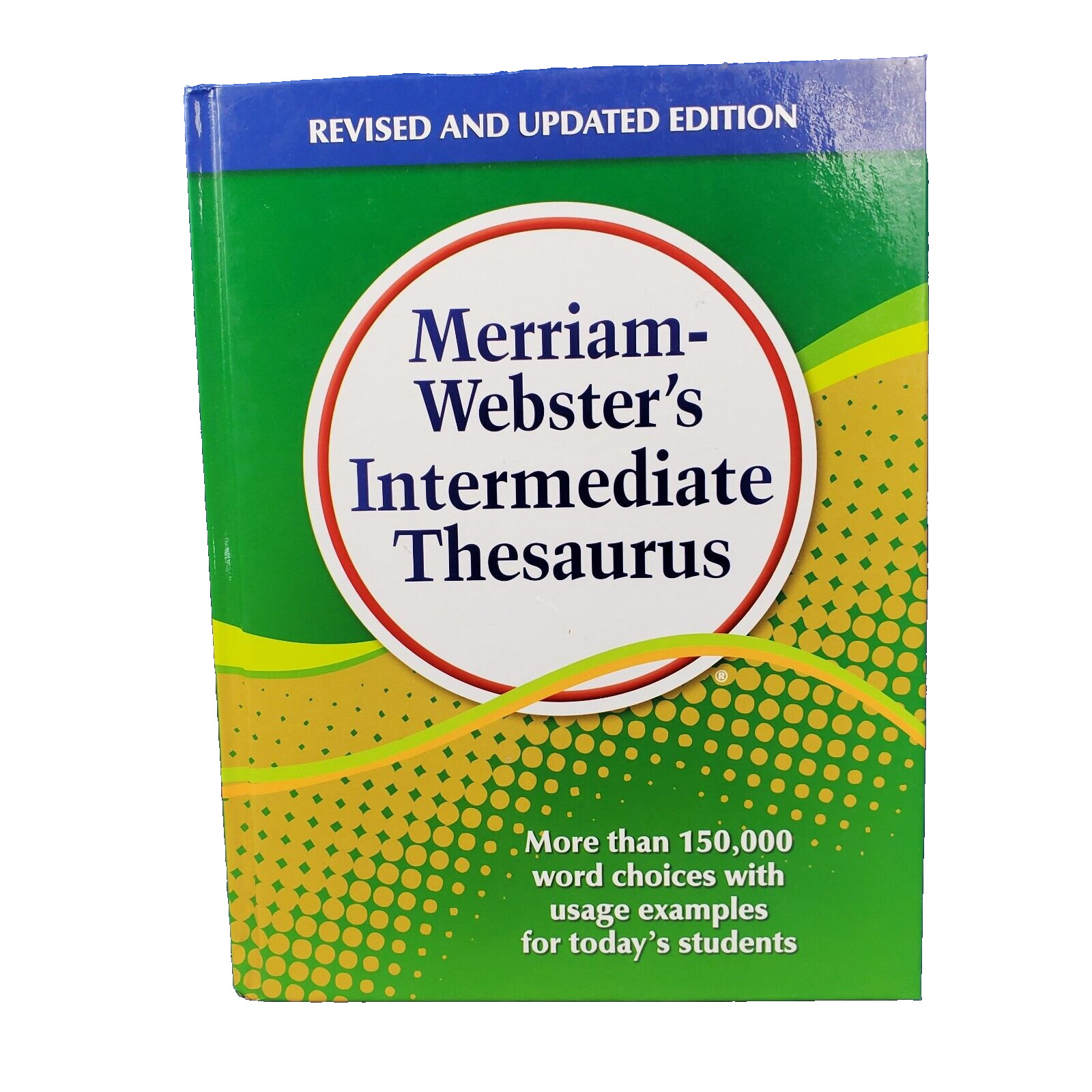 Websters Intermediate Thesaurus For Middle School Students Grades 5-8 Hardback