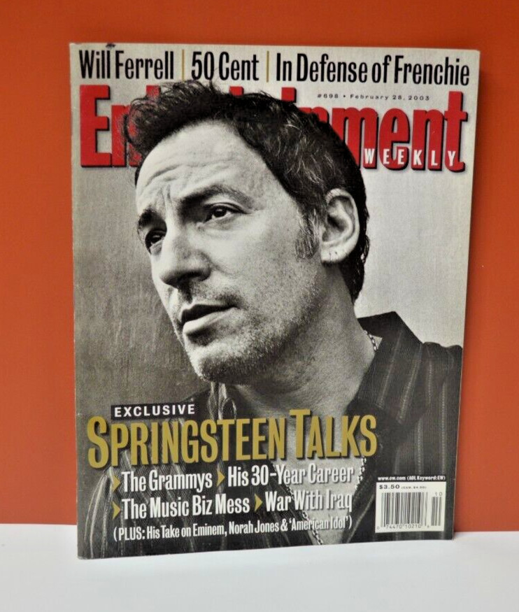Entertainment Weekly Bruce Springsteen Will Ferrell 50 Cent Eminem #698?