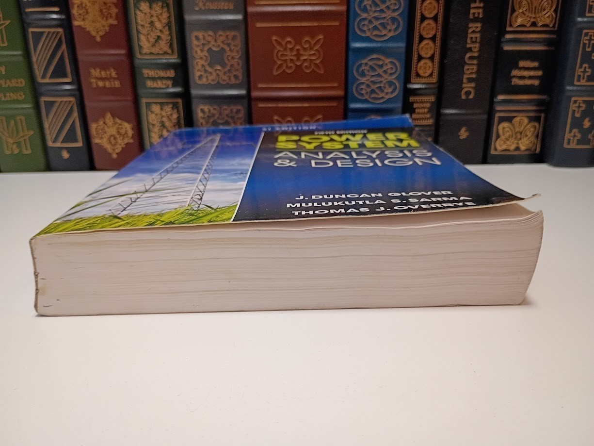 Power System Analysis and Design 5th Edition SI Edition Glover Sarma Overbye PB
