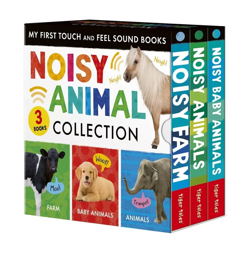 Noisy Animal 3-Book Boxed Set: My First Tiger Tales (1664351477) Hardcover
