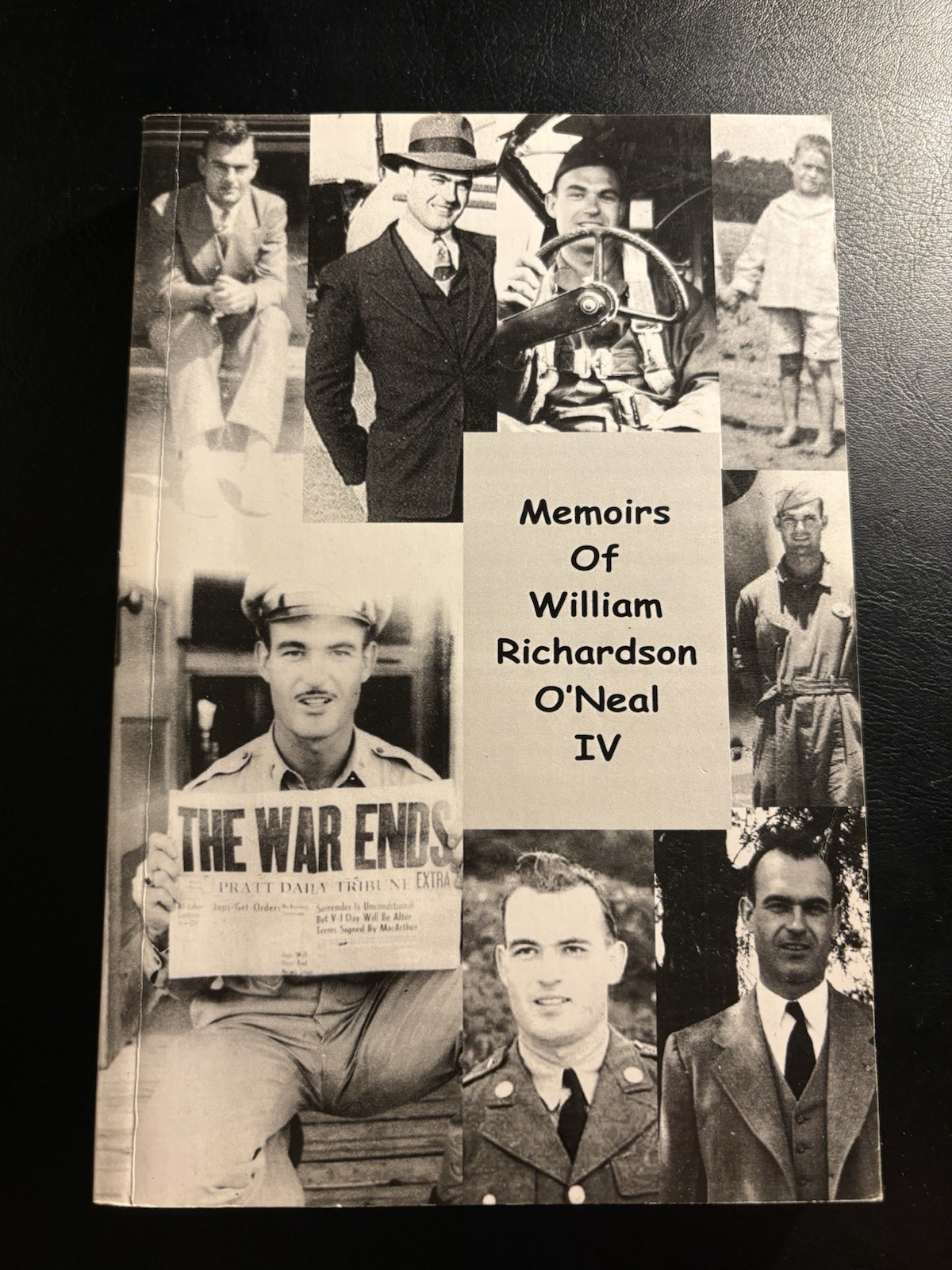 Signed WWII Pilot Memoir William R O’Neal Military Aviation History Clayton NC