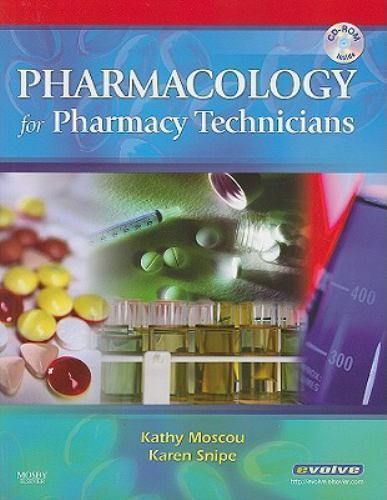 Pharmacology for Pharmacy Technicians – paperback Moscou PhD RPh MPH, Kathy|…
