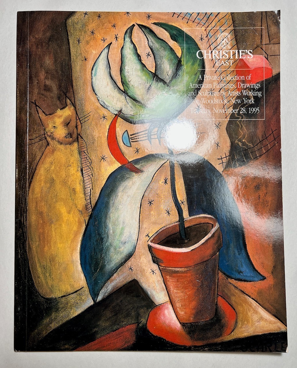 Christie’s Auction Catalogs Collection American Paintings Woodstock NY 1995