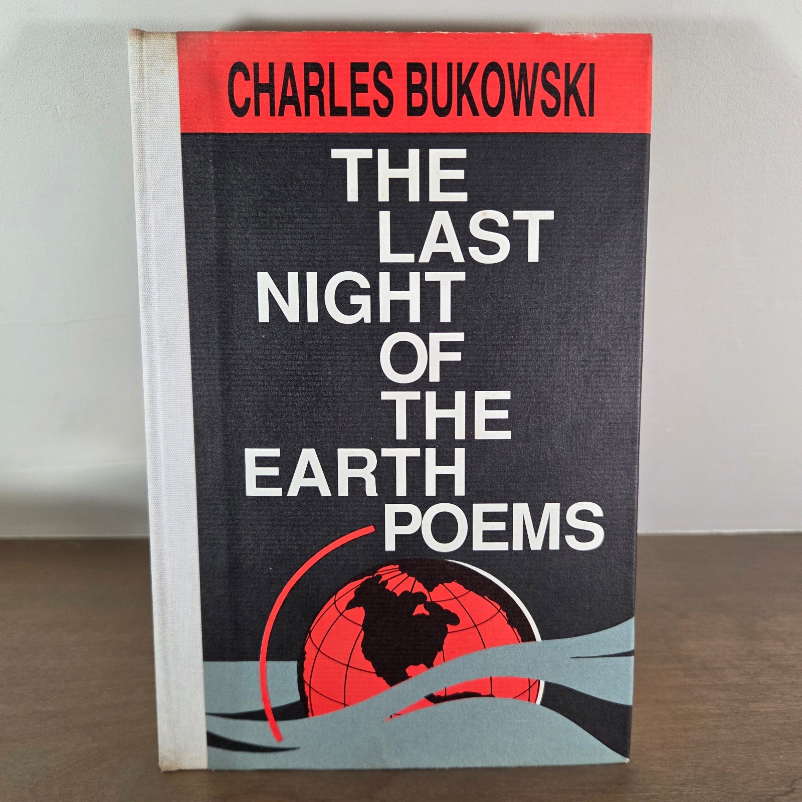 Bukowski Last Night Earth Poems Signed #651/750 + Drawing BSP 1992