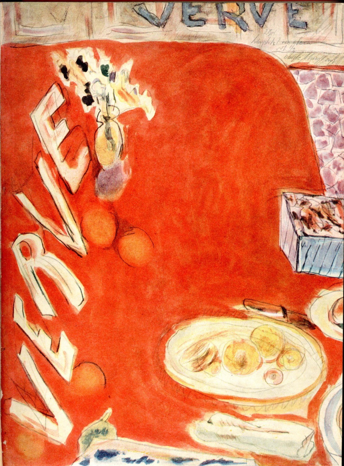 Verve 3–4 Bound Matisse Chagall Lithographs French Art Magazine Teriade