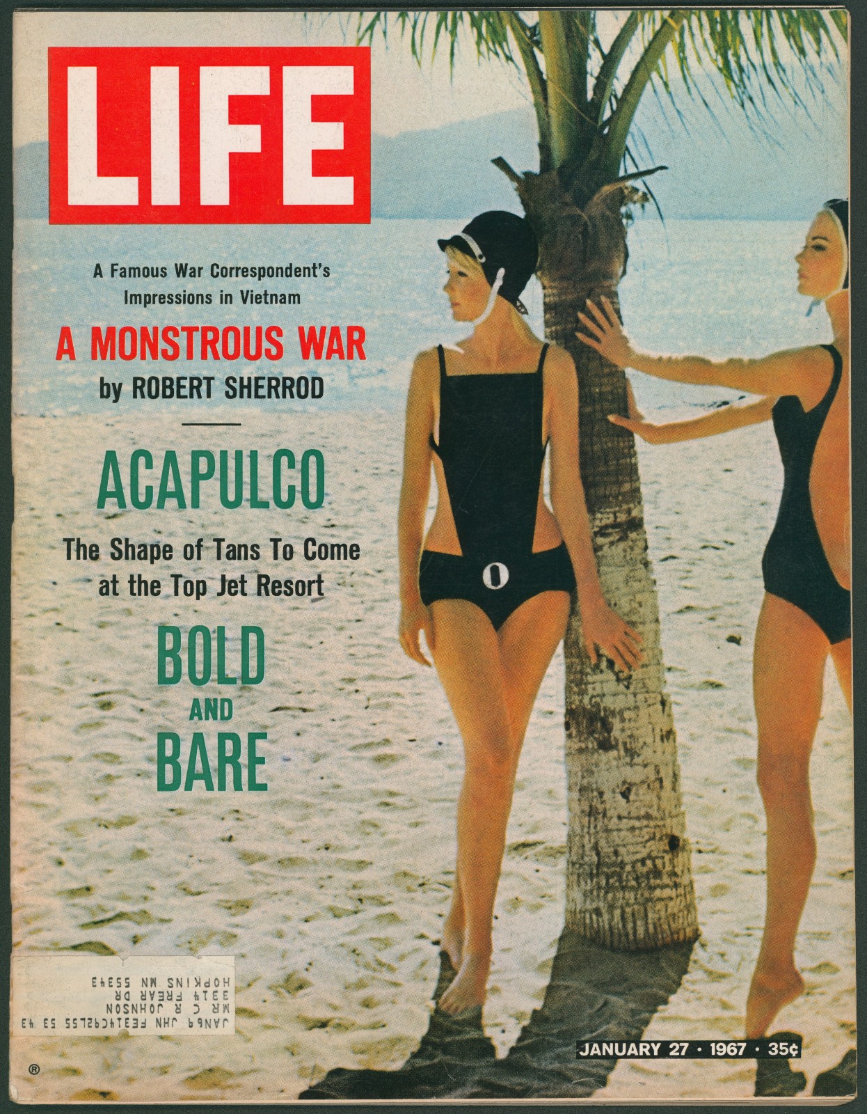 Life Magazine January 27 1967 World War II Correspondent Goes to Vietnam~1960s