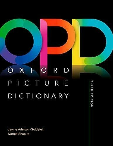 Oxford Picture Dictionary 3E Monolingual Dictionary By Jayme Adelson-G (Colored)