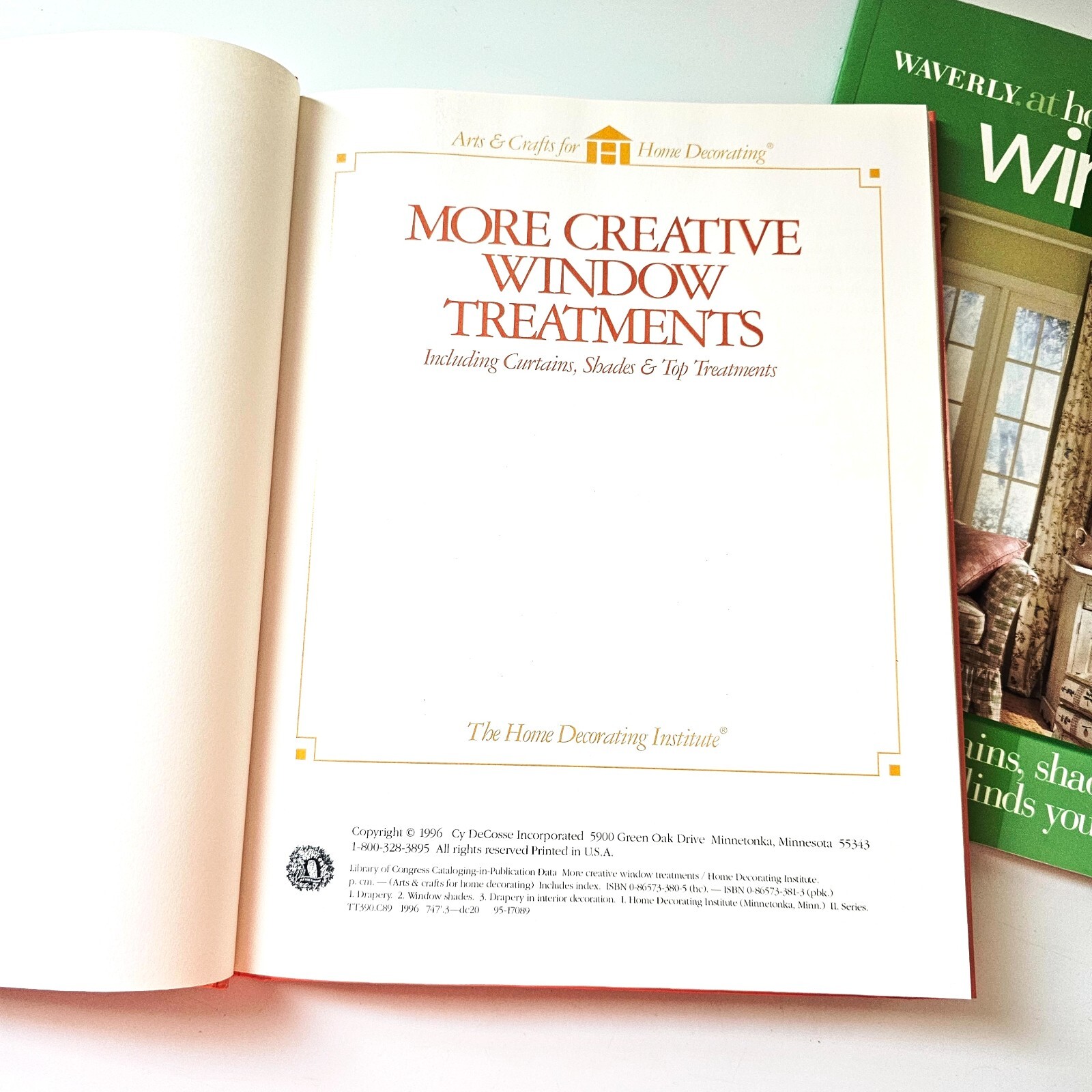 Window Treatment Books Set Decorating Drapes Shades Blinds DIY Home Décor Set