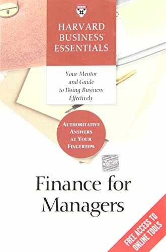 Finance for Managers – Paperback, by Harvard Business School – Very Good j