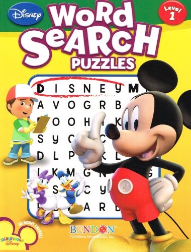 Disney Word Search Puzzles Lev – GOOD