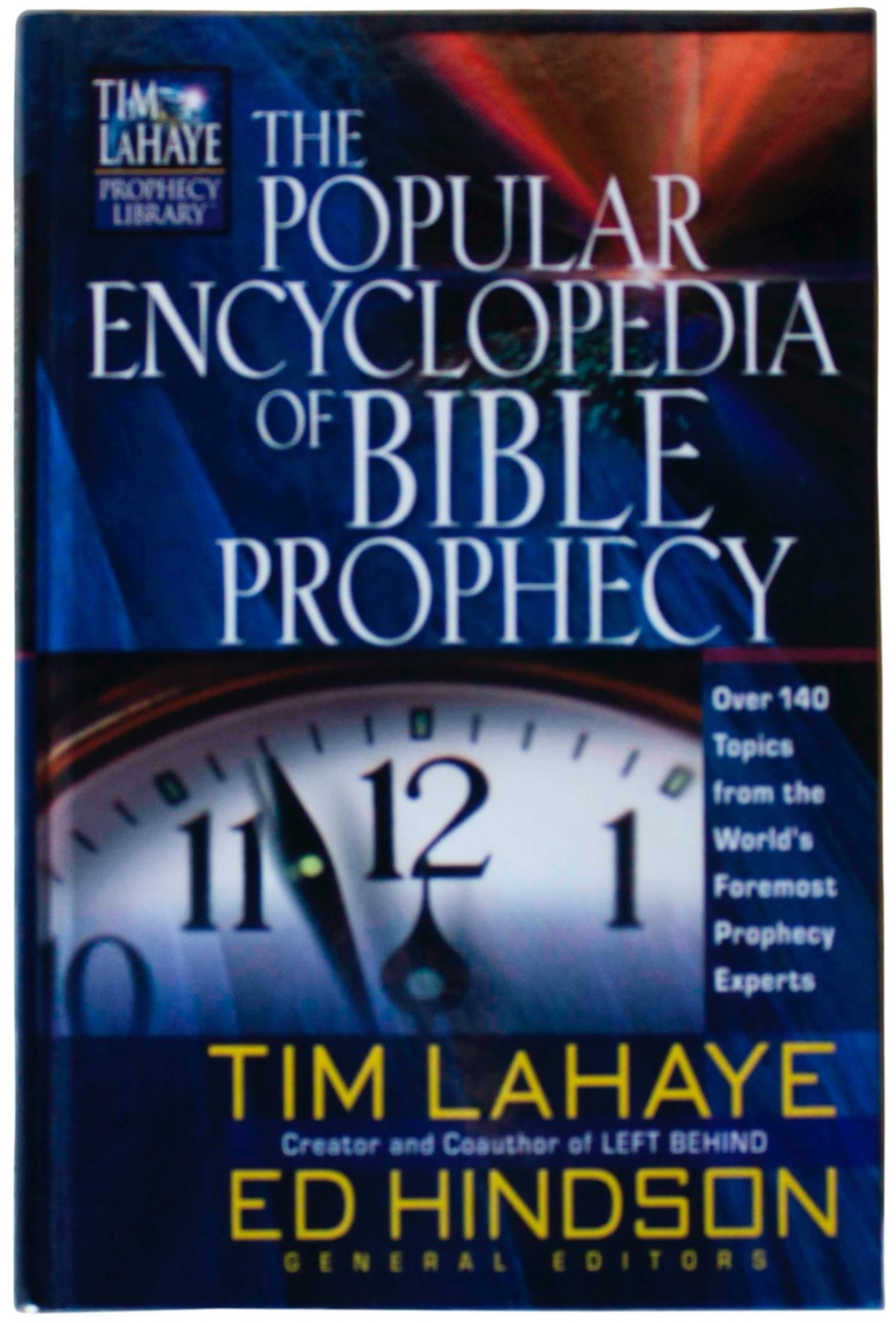 TIM LAHAYE Popular Encyclopedia Of Bible Prophecy SIGNED BOOK Theology Reference