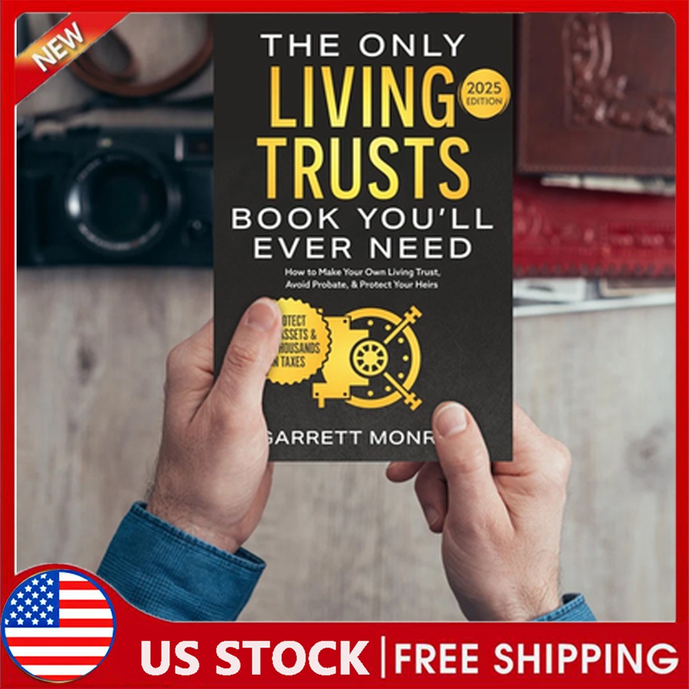 The Only Living Trusts Book You’Ll Ever Need Paperback Fast Shipping..