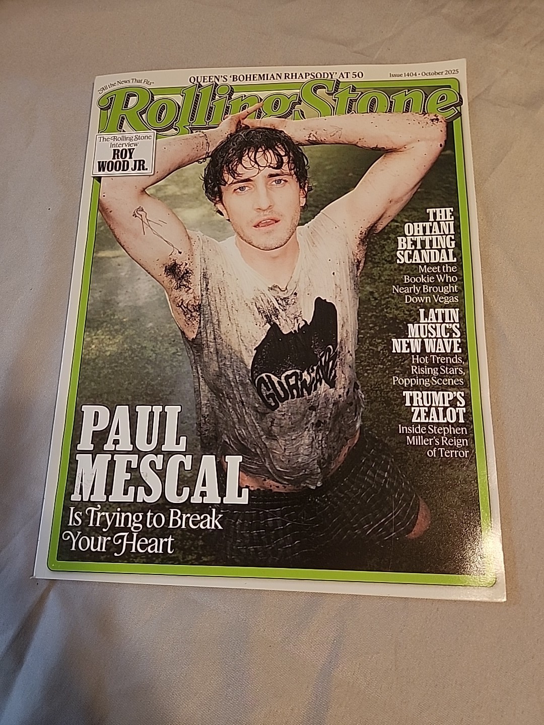 Rolling Stone Magazine 3 Issues 2025 June, Oct, Nov Lorde/Mescal/Antonoff