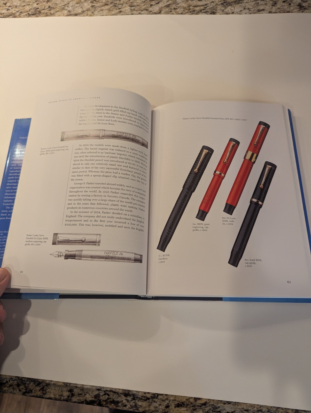 Fountain Pens: United States of America and United Kingdom