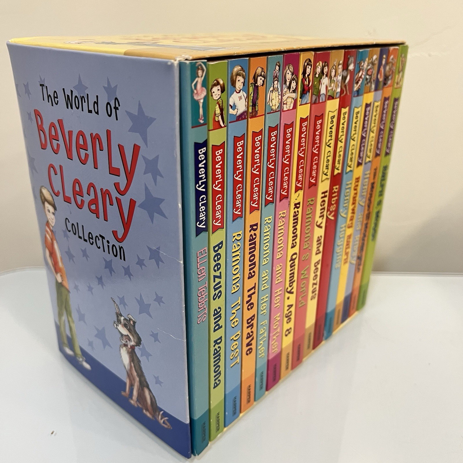 The World of Beverly Cleary Collection Box Set 15 Paperback Books Complete Set