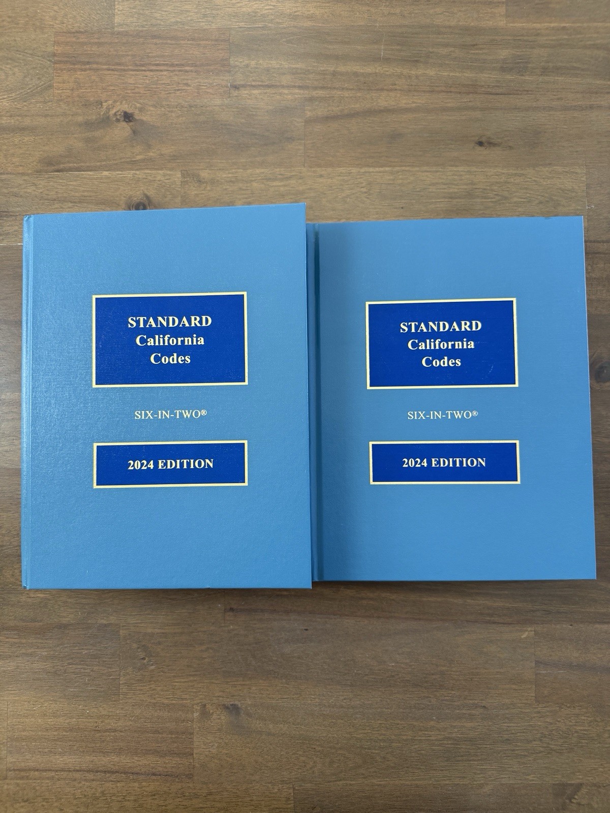 LexisNexis Six-in-Two Standard California Codes 2024 2 Book Set Law