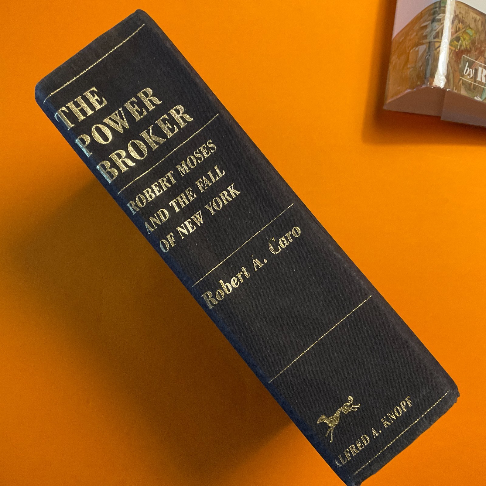 Robert A. Caro The Power Broker Hardcover HC DJ 3rd Printing 1989